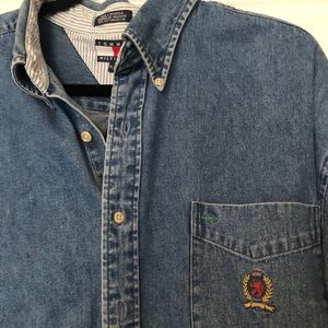Vintage Tommy Hilfiger Denim Shirt